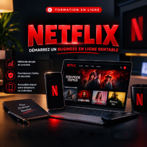 FORMATION VENTE DES ABONNEMENTS NETFLIX : DÉMARREZ UN BUSINESS EN LIGNE RENTABLE